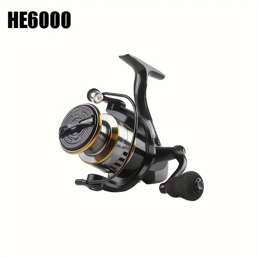 Spinning Reel With Metal Spool And Rocker Arm Five Point Two To One Gear Ratio