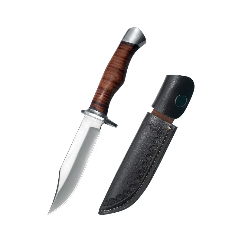 Gdekls Outdoor Tactical Hunting Knife for Camping and EDC