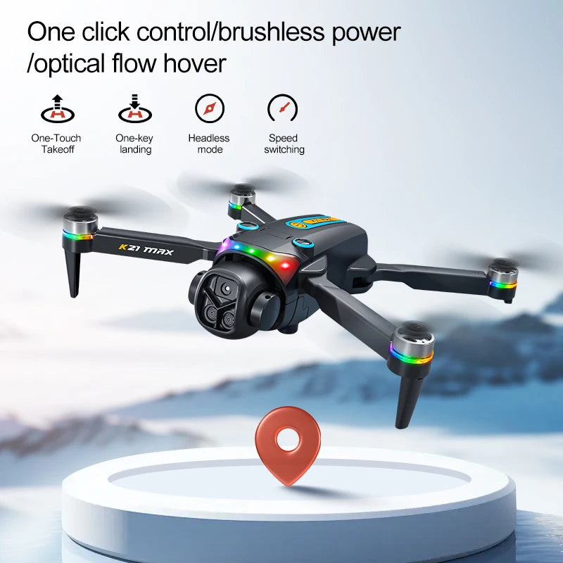 K21MAX Drone With Remote Controller For Beginners Return Home