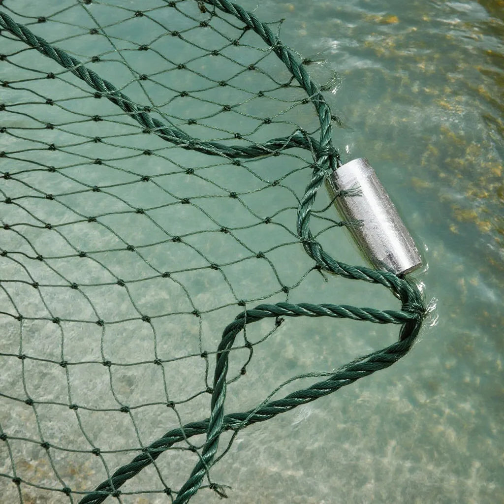 Bymaocar Fishing Drag Net With Weights And Floats For Seining