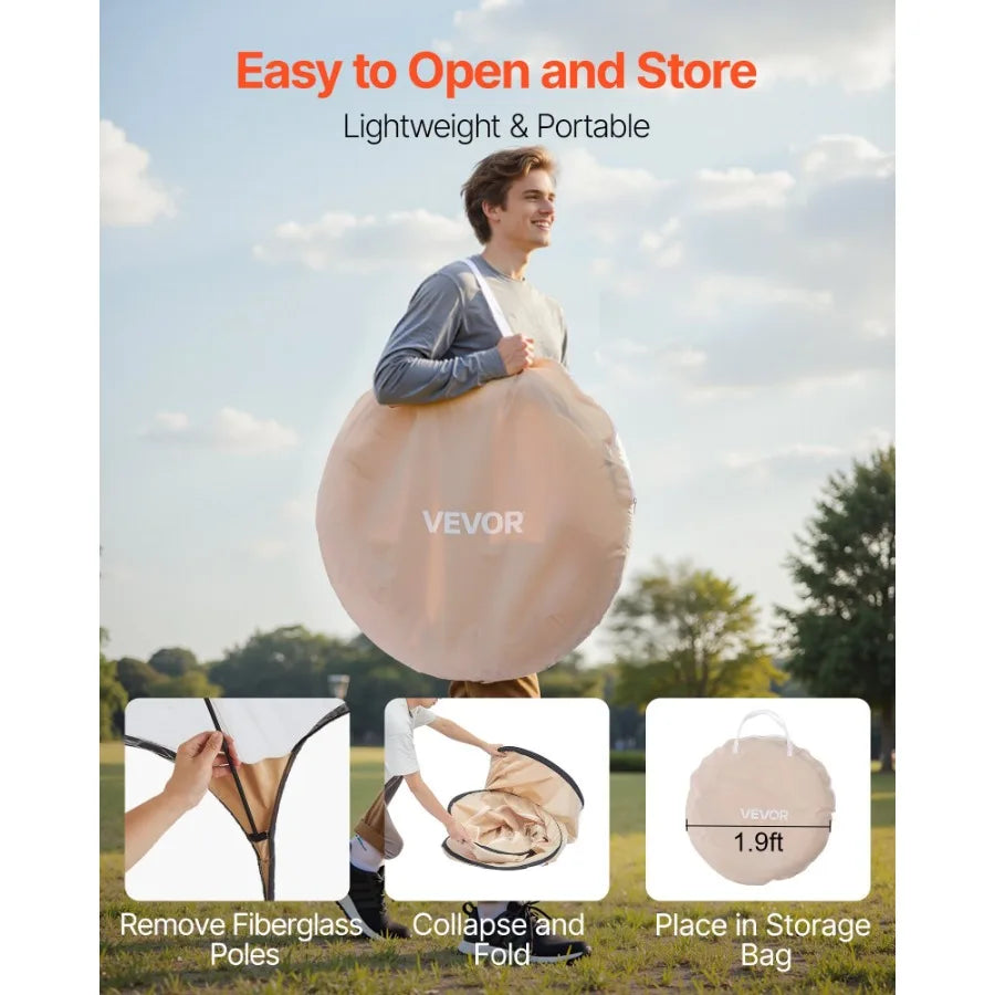 Pop Up Clear Bubble Tent Outdoor Waterproof Shelter
