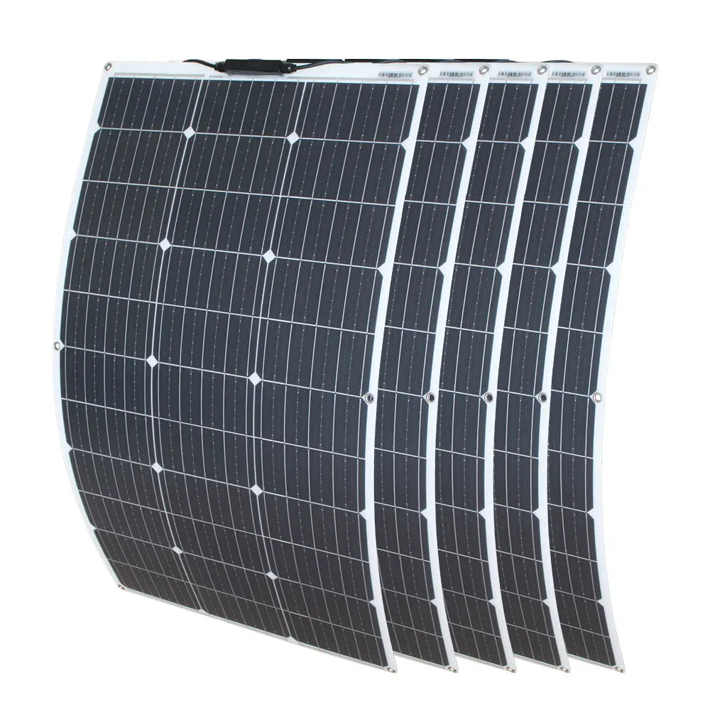 DGSunlight Flexible 100W 12V Monocrystalline Solar Panel