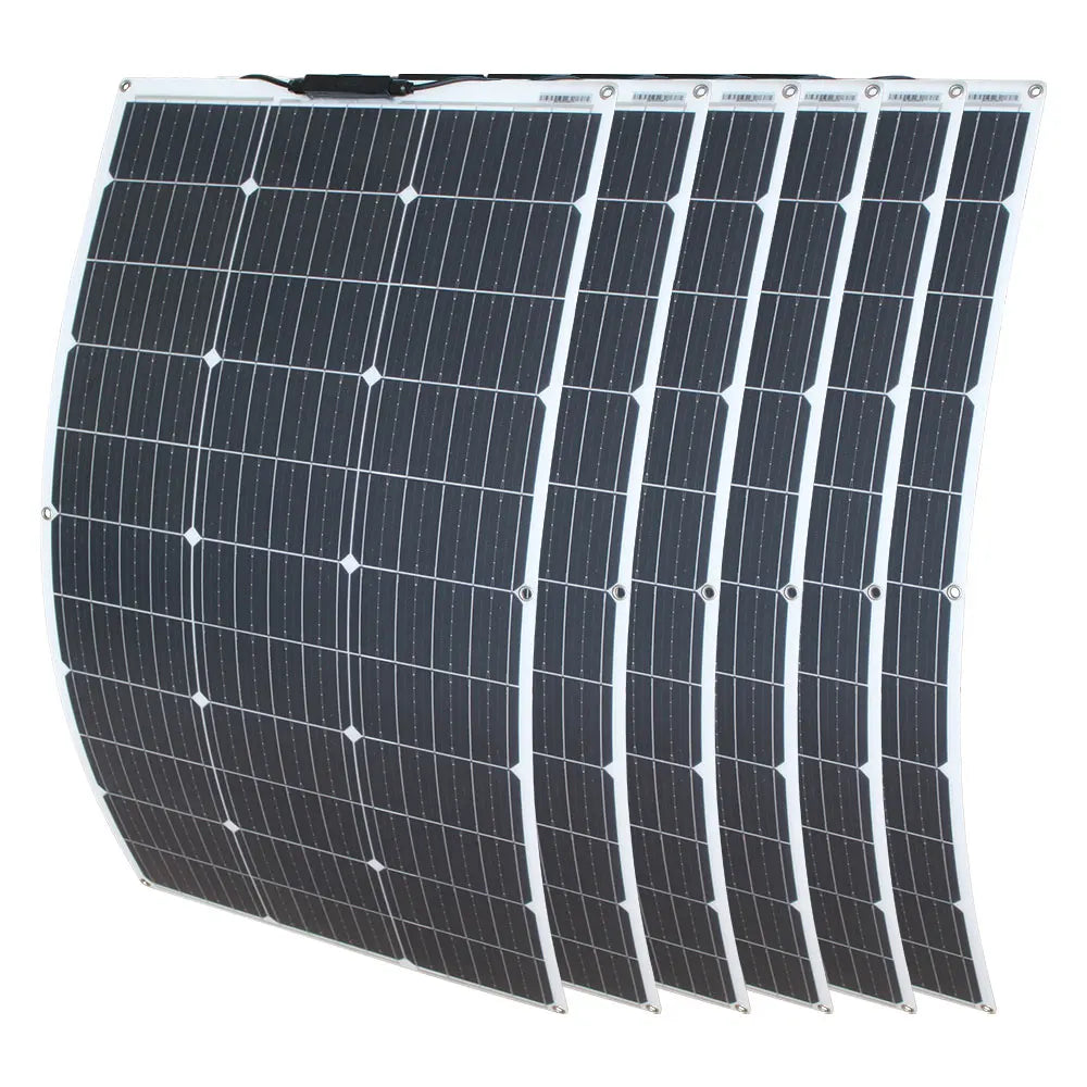 DGSunlight Flexible 100W 12V Monocrystalline Solar Panel