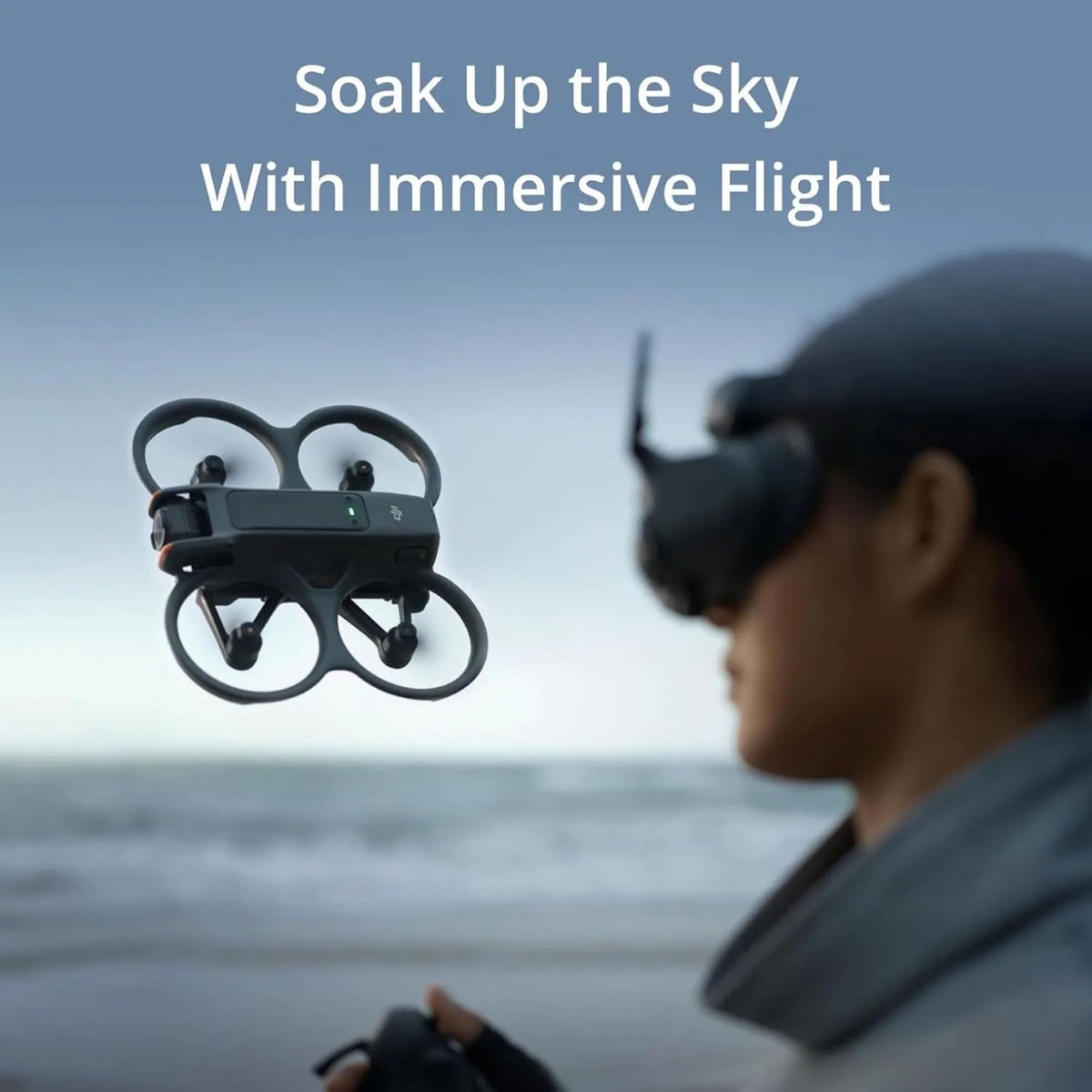 DJI Avata 2 Fly More Combo FPV Drone 4K Camera With Prop Guards