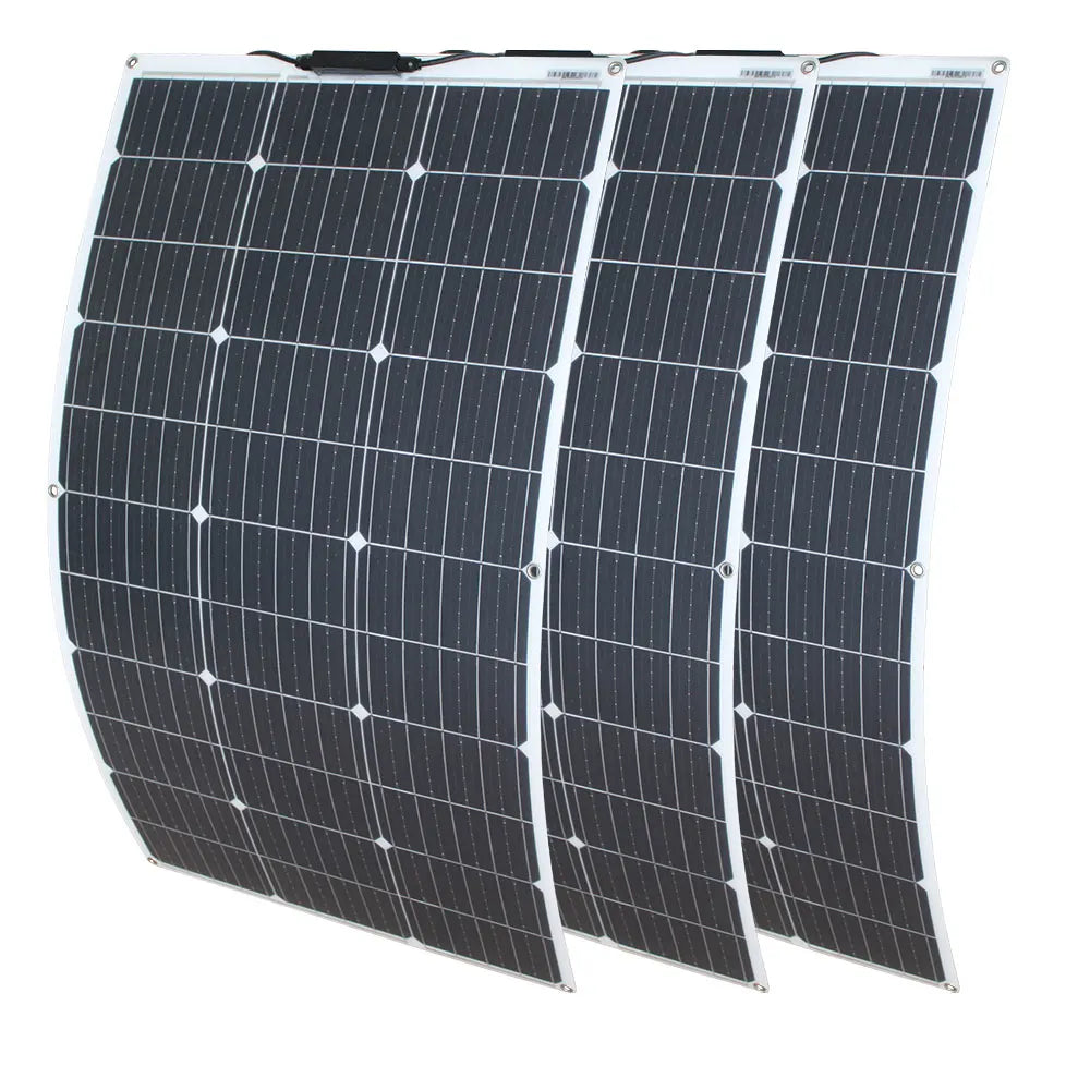 DGSunlight Flexible 100W 12V Monocrystalline Solar Panel