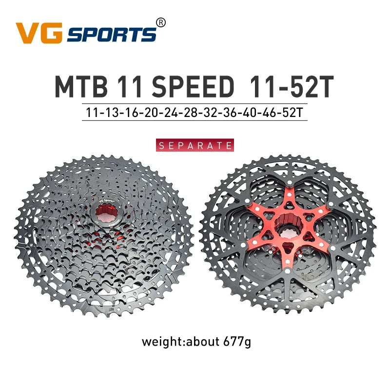 VG Sports 11 Speed Ultralight Alloy Bike Freewheel Sprocket