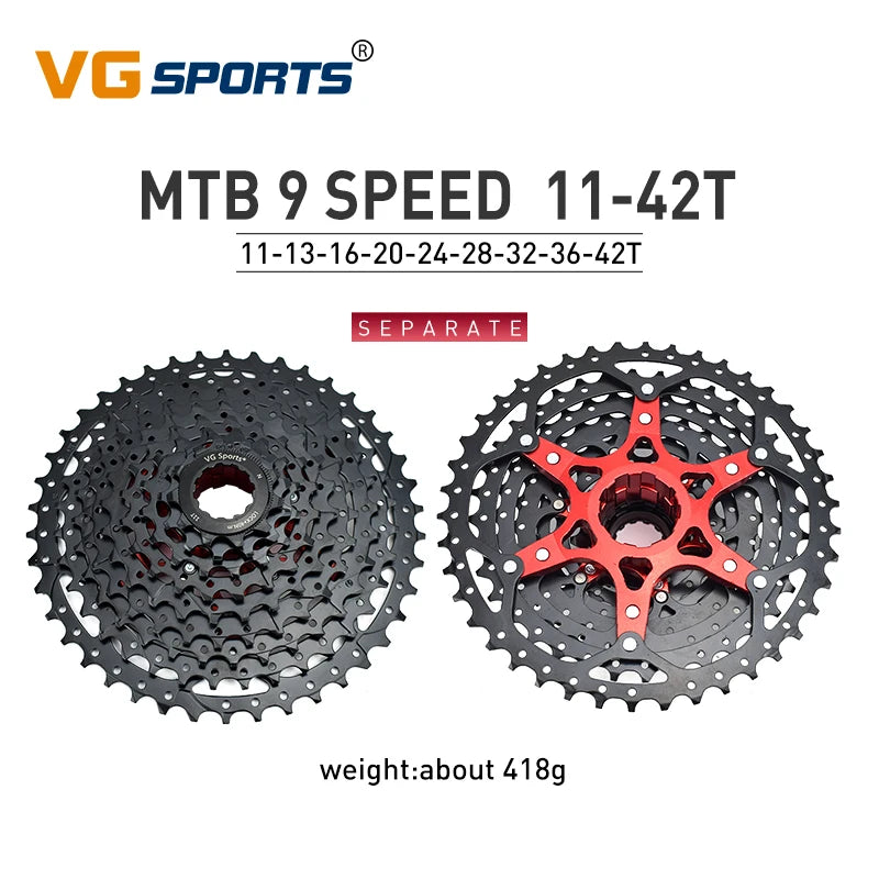 VG Sports 11 Speed Ultralight Alloy Bike Freewheel Sprocket