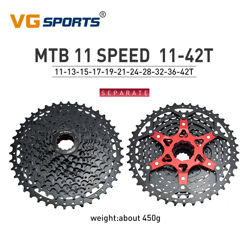 VG Sports 11 Speed Ultralight Alloy Bike Freewheel Sprocket