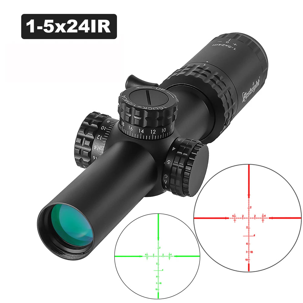 Bestsight 1-5X24 Tactical Scope With Illuminated Reticle
