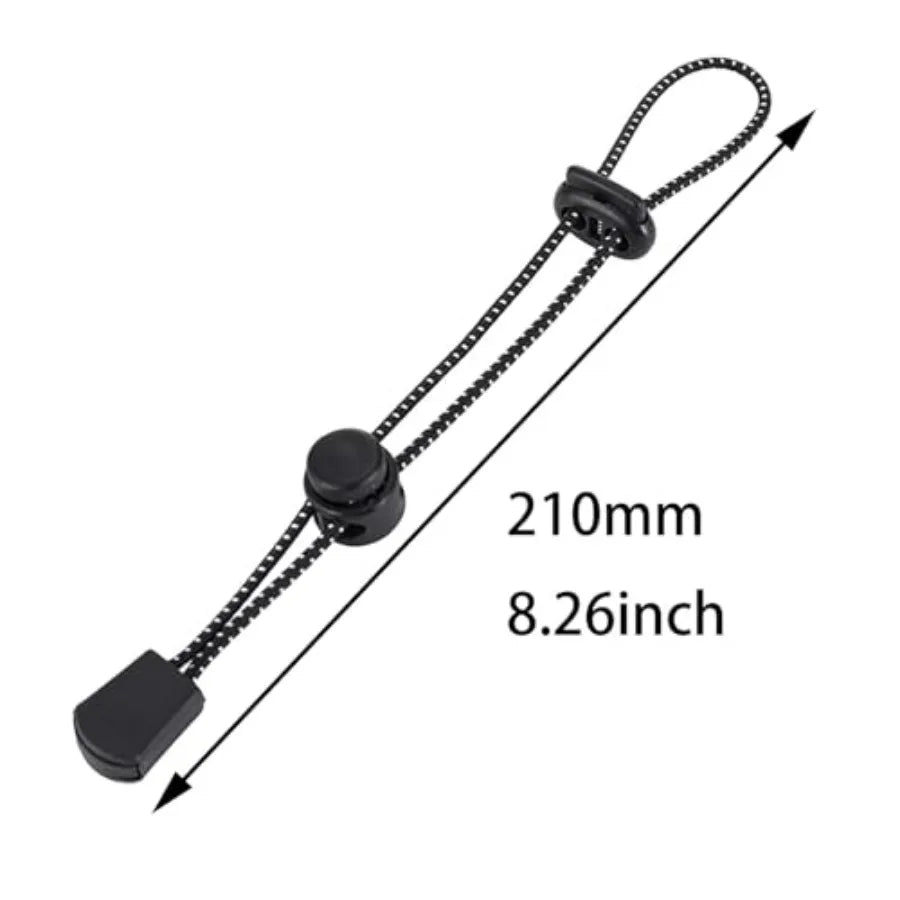 9Pcs Elastic Rope Fasteners For Backpack Gear Trekking Poles