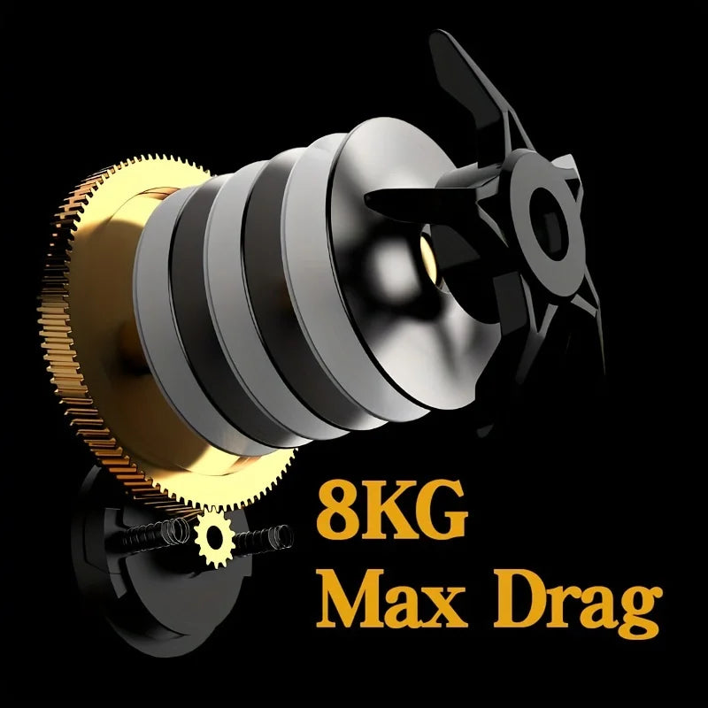 Integrated Water Drop Wheel for Baitcast Reels Durable Stainless Steel