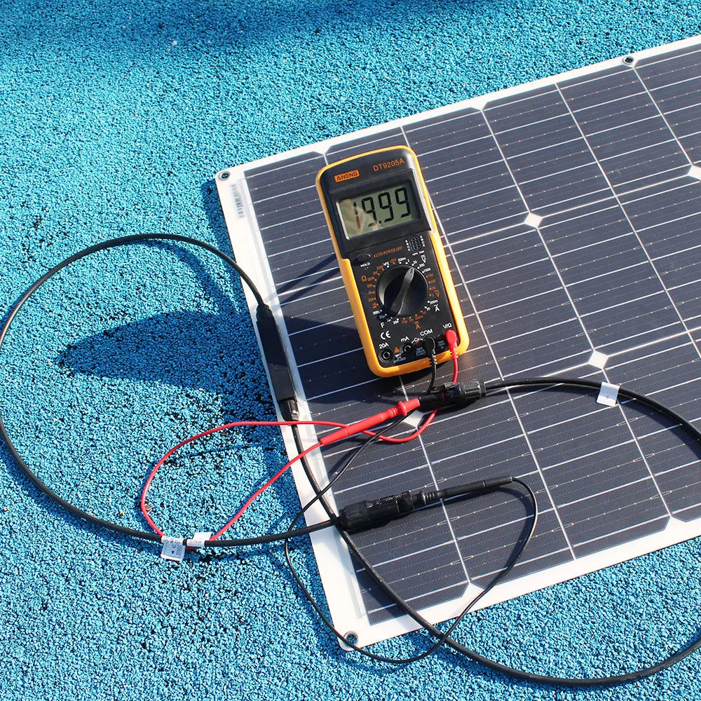 DGSunlight Flexible 100W 12V Monocrystalline Solar Panel