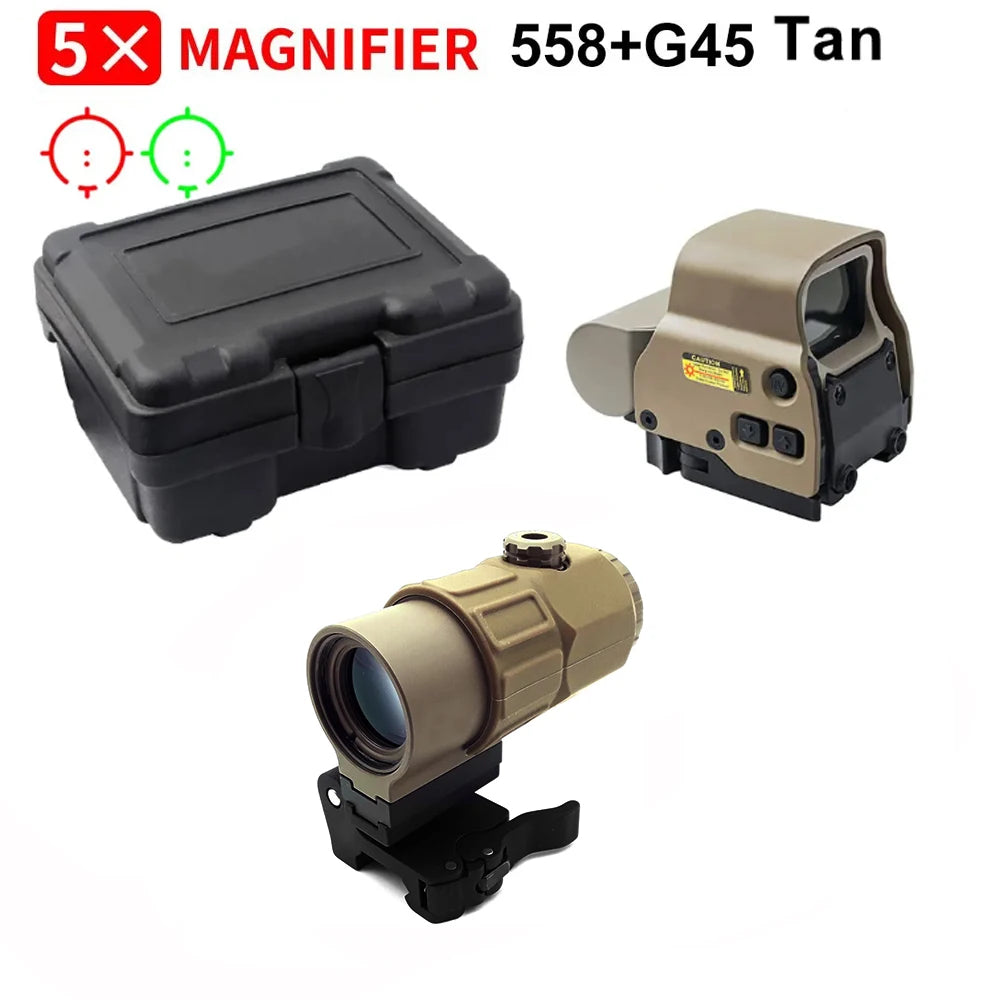 Bestsight 558 G43 Holographic Collimator Sight With 20mm Rail Mount