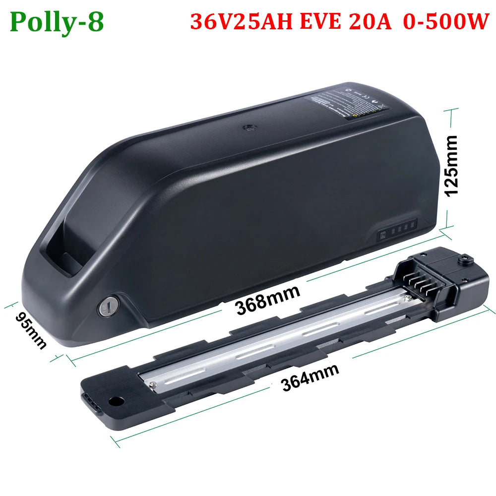 UNITPACKPOWER E-Bike Downtube Battery Pack 36V 48V 52V 72V