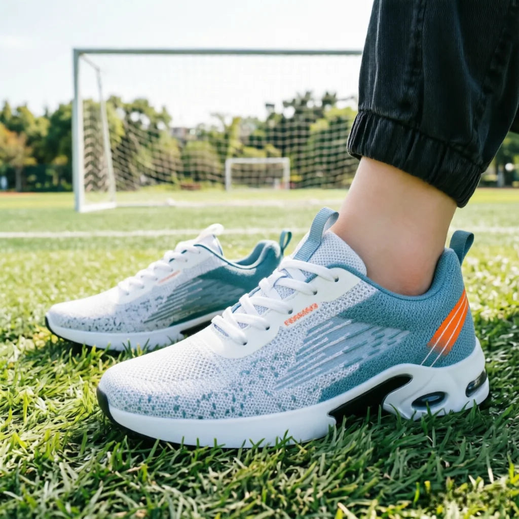 Men Breathable Mesh Air Cushion Running Shoes