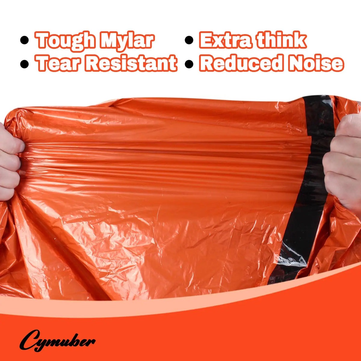 2 Pack Emergency Sleeping Bag Shelter for Camping and Hiking