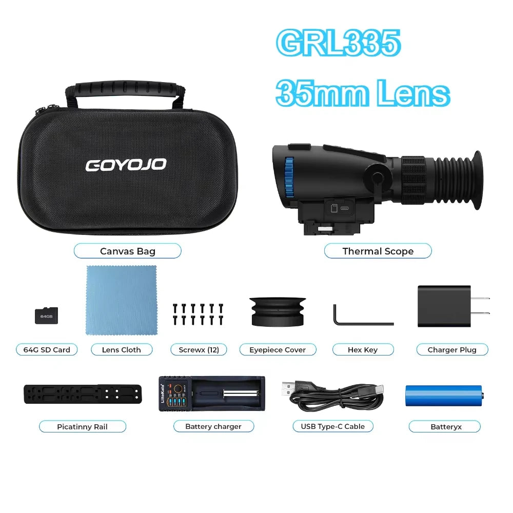 GOYOJO GRL335 Thermal Imaging Scope With 384x288 Sensor