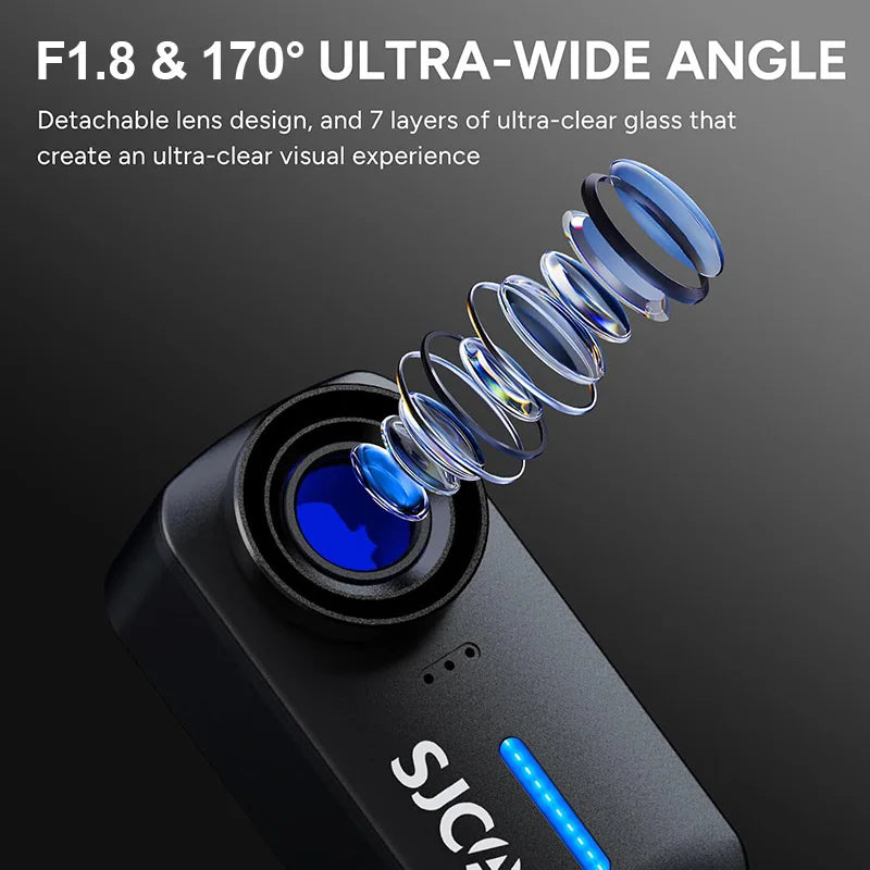SJCAM C110 Mini Action Camera 4K 30M Waterproof WiFi