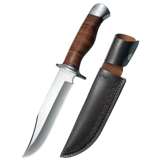 Gdekls Outdoor Tactical Hunting Knife for Camping and EDC