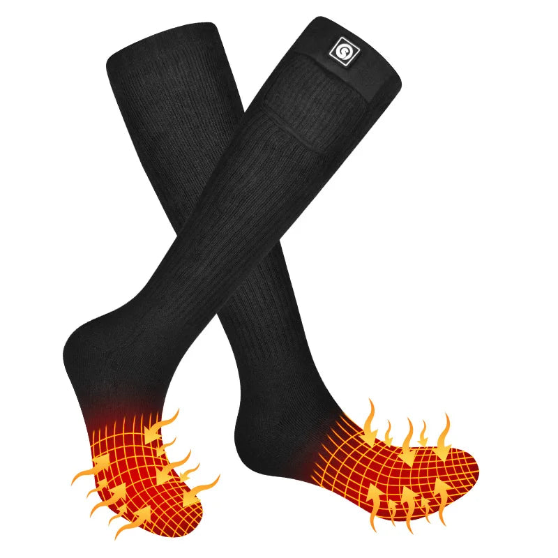 Savior Heated Socks Rechargeable Warm Winter Socks Outdoor Sports