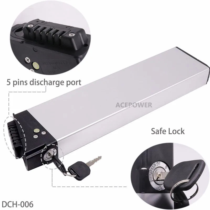 ACEBEI-POWER 48V 14Ah Ebike Battery For LAFLY X3 X5