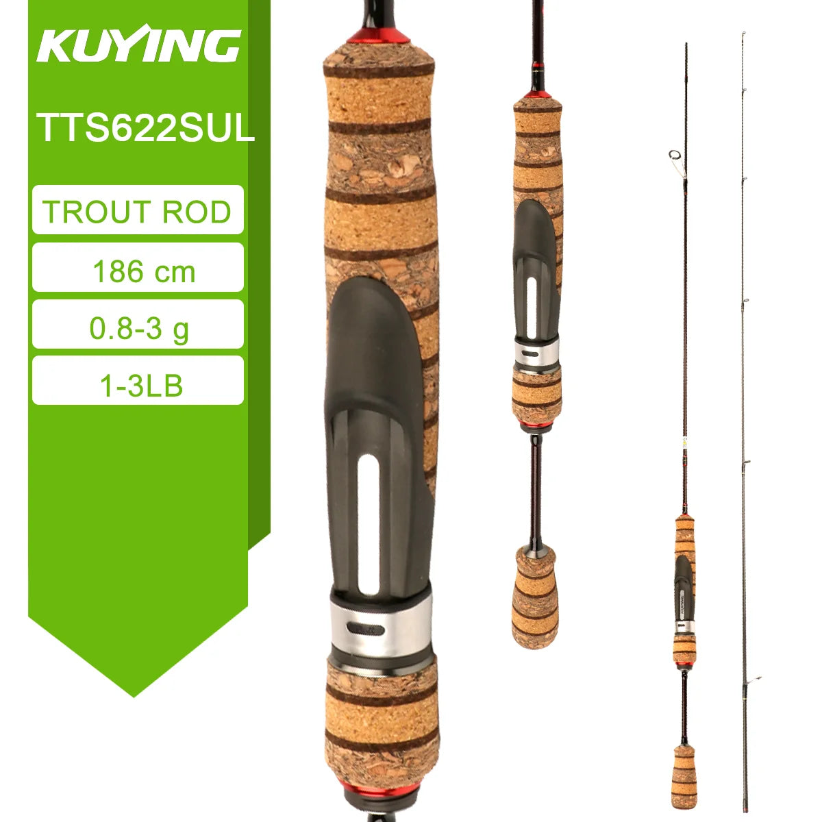 KUYING TETON Spinning Casting Rod Carbon Fuji Parts