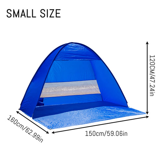 Pakicetus Pop Up Beach Tent With Carry Bag For Outdoors