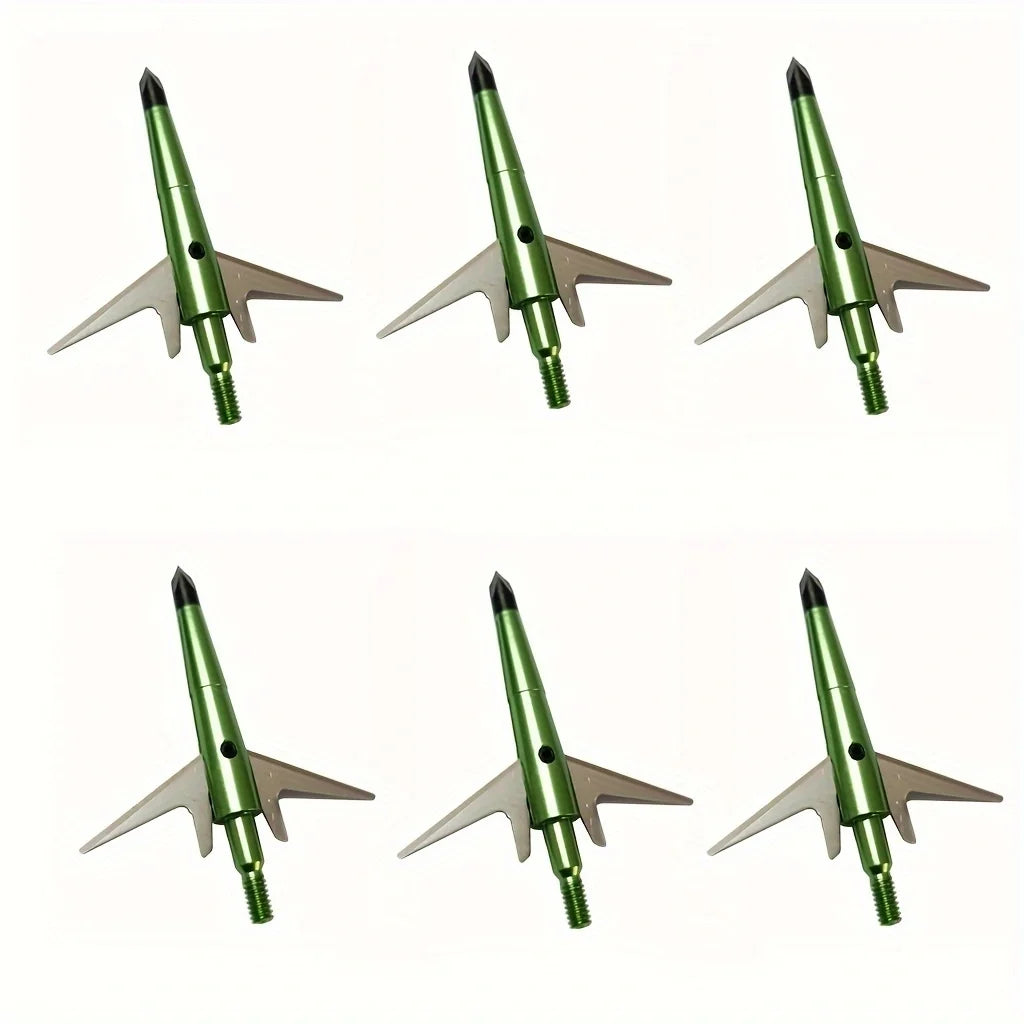 Stainless Steel Expandable Archery Hunting Broadheads Arrow Tips