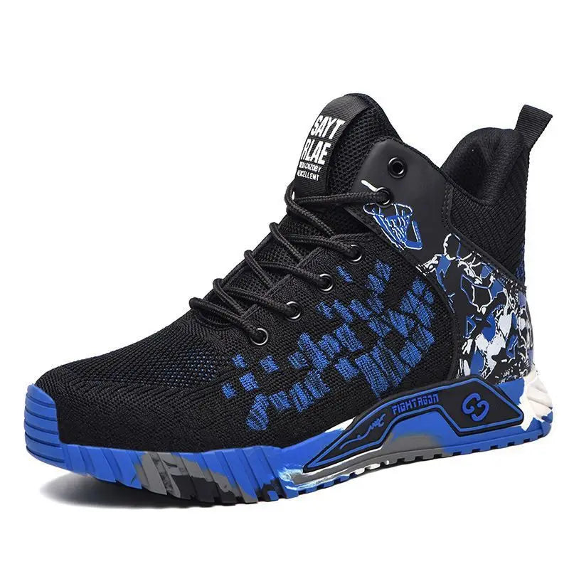 Unisex High Top Work Safety Boots With Secure Lace Design
