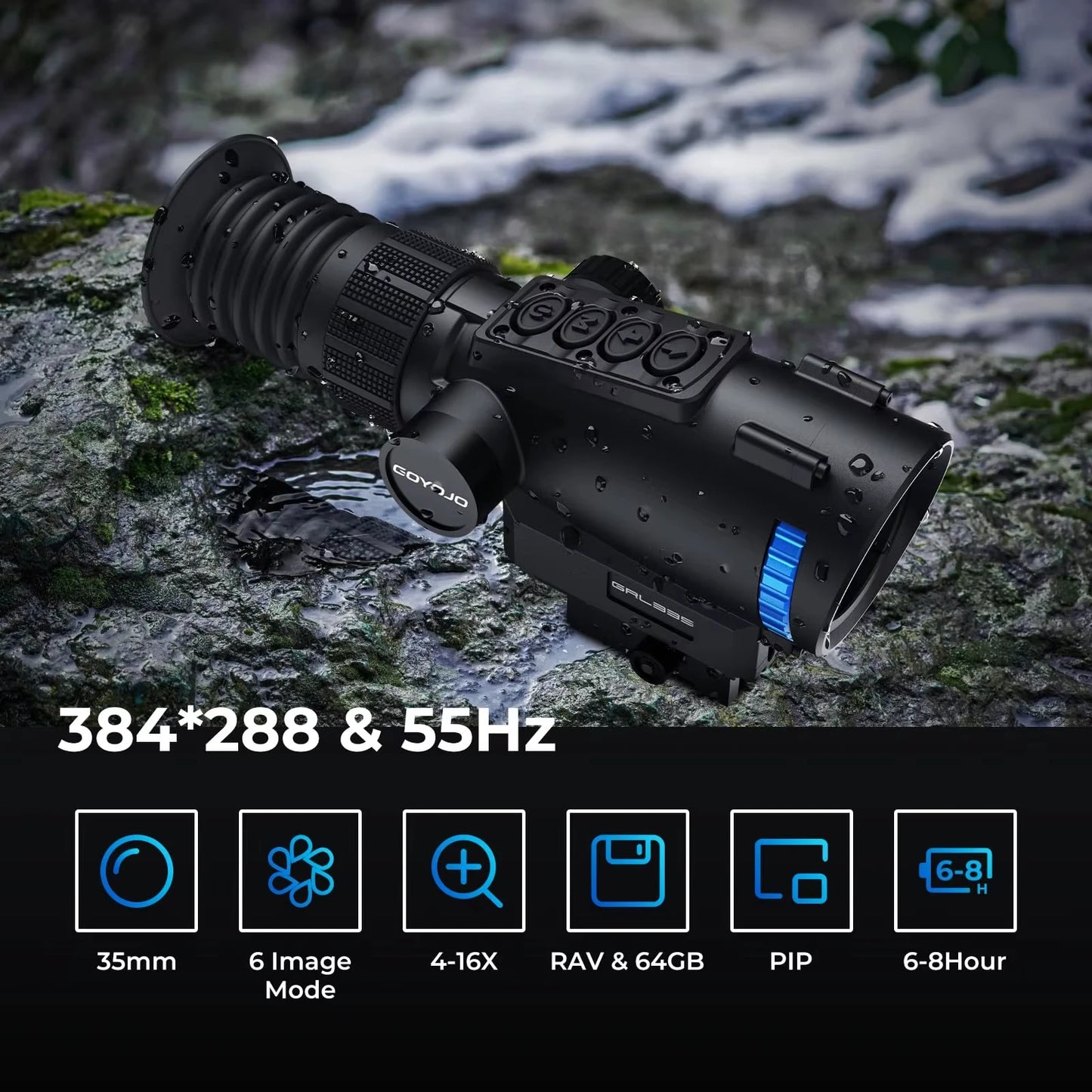 GOYOJO GRL335 Thermal Imaging Scope With 384x288 Sensor