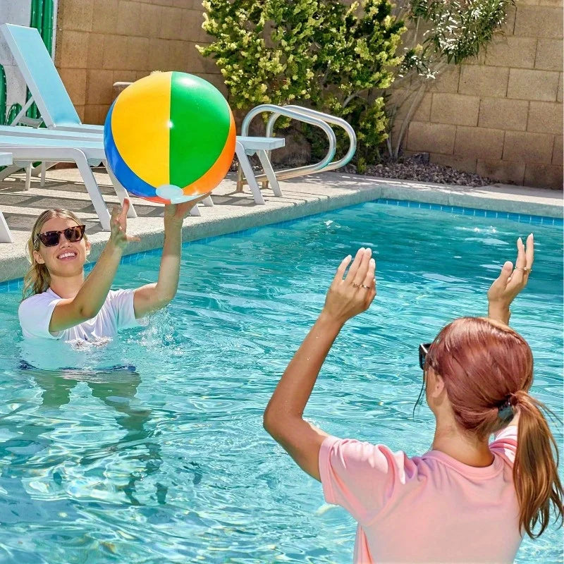 Joyfy 4 Pack Beach Balls Inflatable Pool Toys For Parties