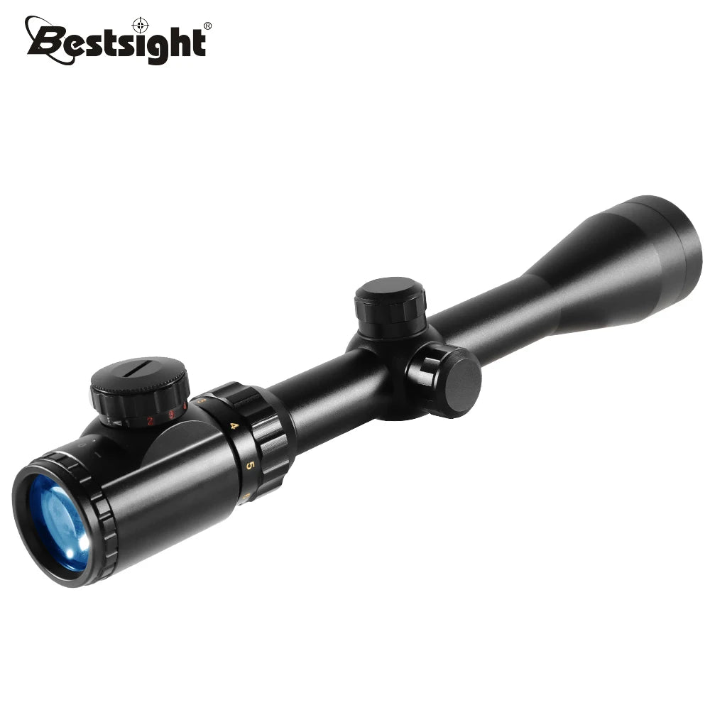 Nabila Hunting Scope Illuminated Mil Dot Crosshair With Mounts