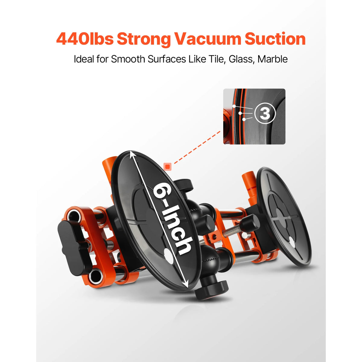 Vevor Adjustable Tile Grout Spacer With Suction Cups