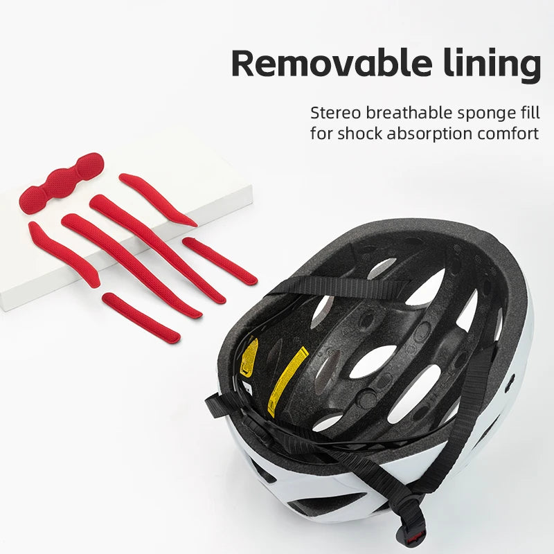 ROCKBROS Lightweight Integrated Cycling Helmet With Goggles For MTB Road