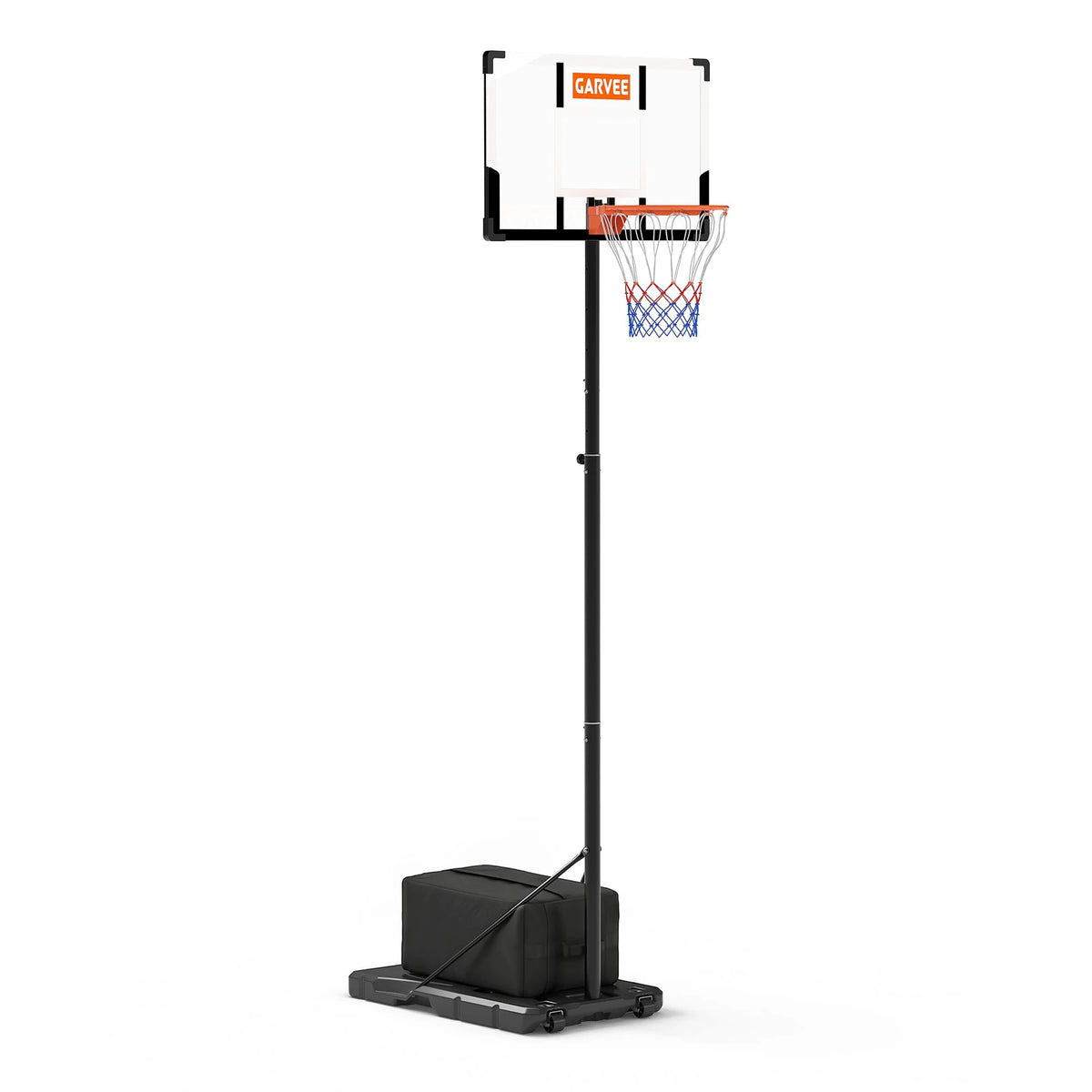 HiMISS Portable Adjustable Basketball Hoop With Backboard And Wheels