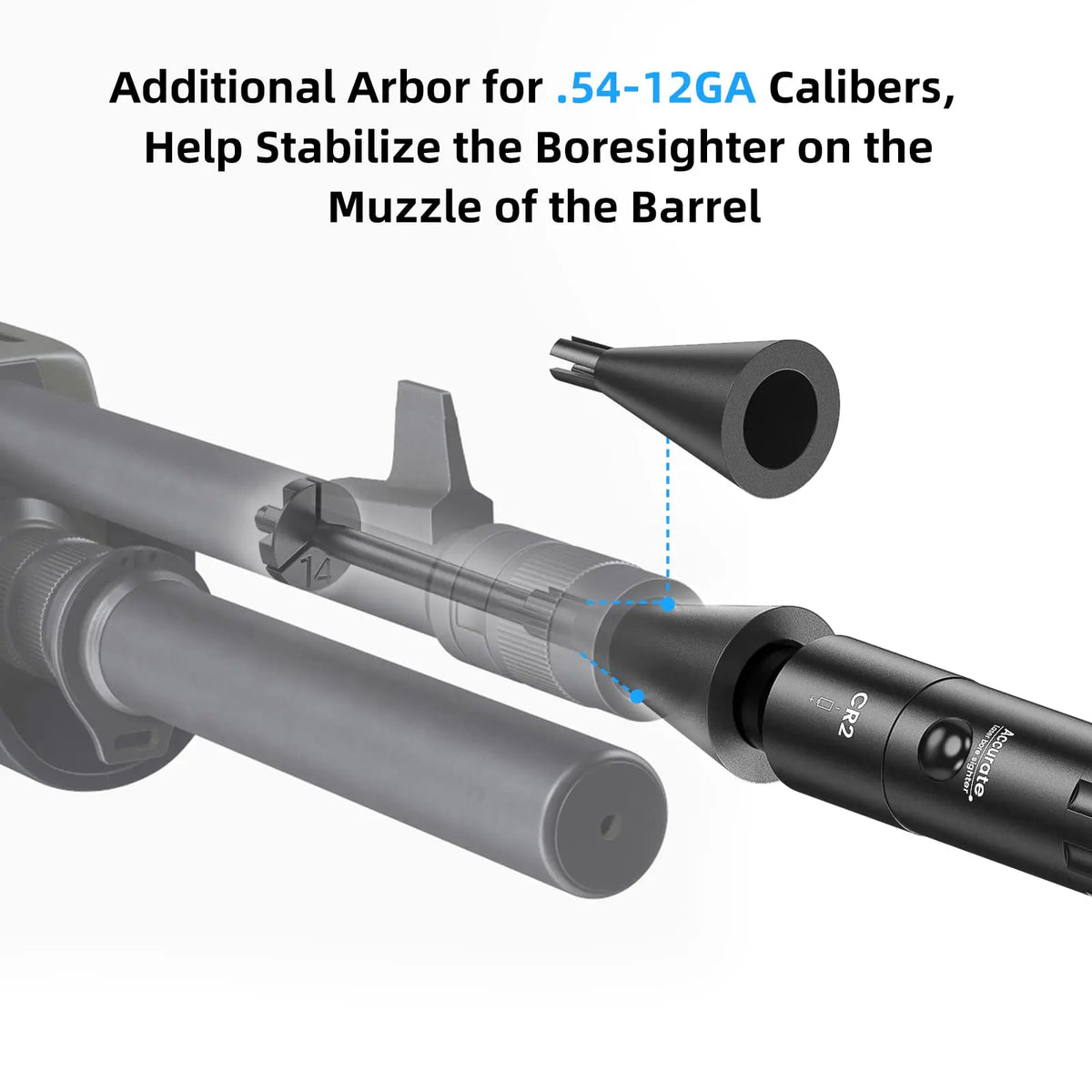 CVLIFE Bore Sight Kit for.17 to 12GA Calibers Simple