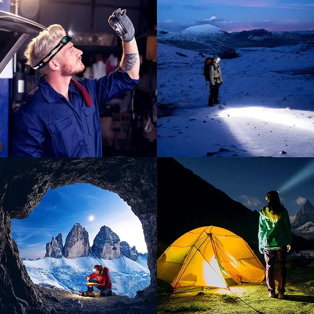 H25L USB Rechargeable Headlamp 1000LM with 18650 Battery TN3535