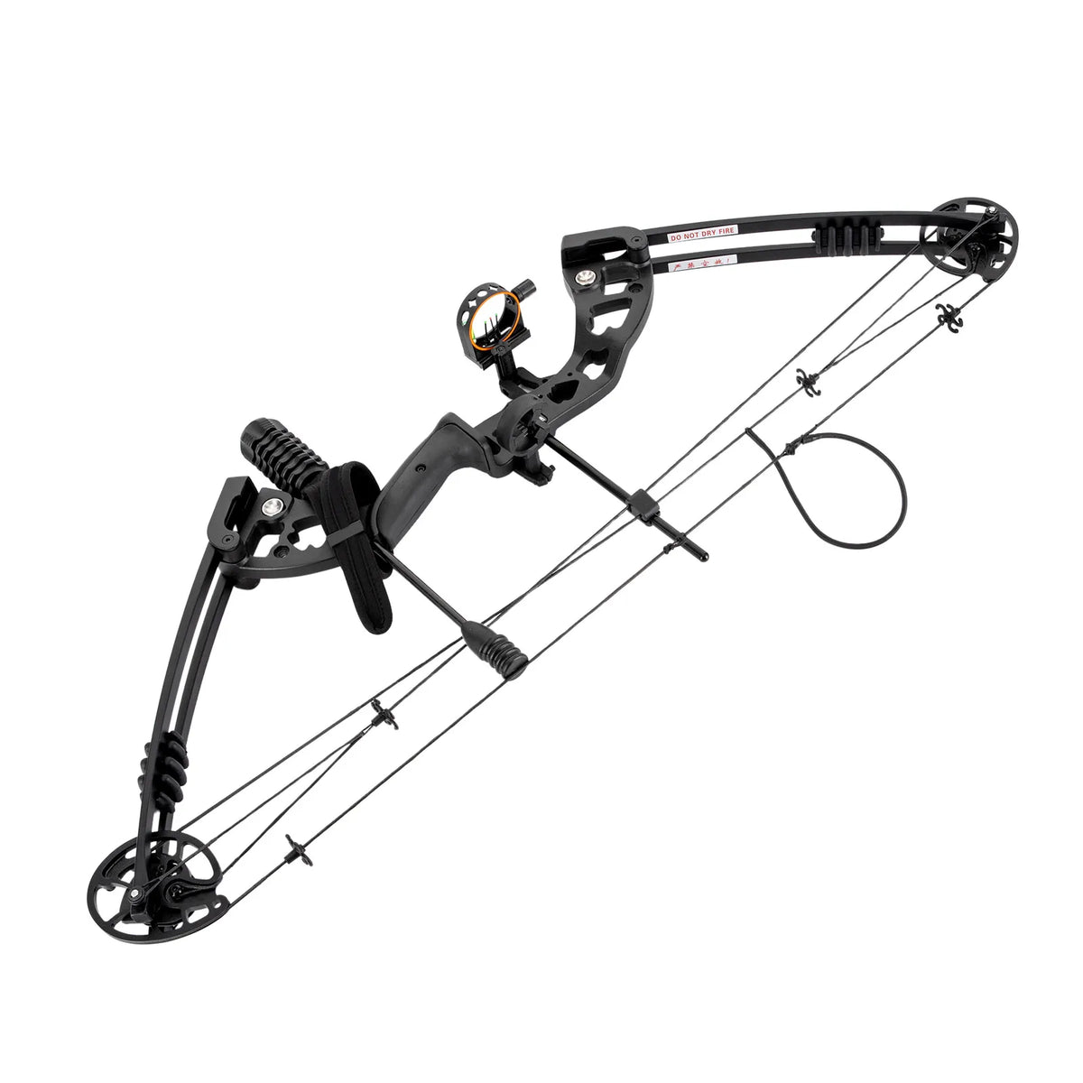 Right Handed Compound Bow Archery Hunting Set With 12 Arrows