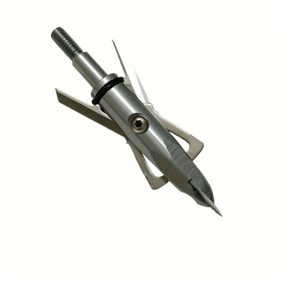 Stainless Steel Hunting Broadheads For Crossbows And Archery Bows