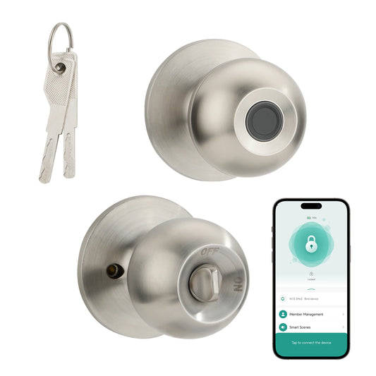 Viladepot Smart Lock Keyless Entry With Fingerprint App Control