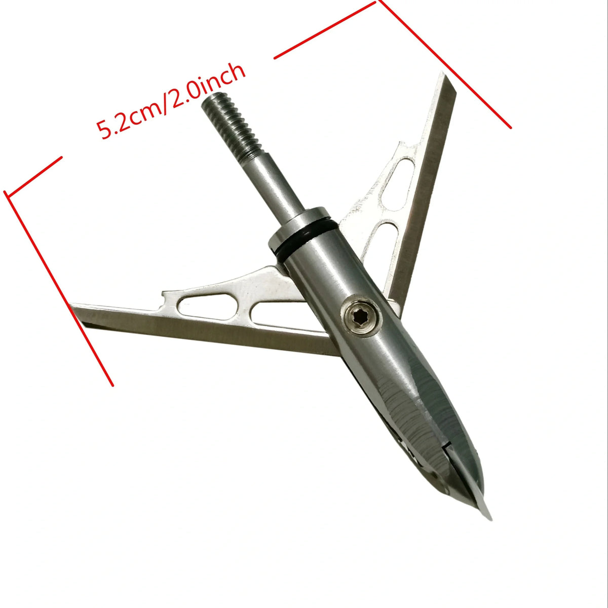 Stainless Steel Hunting Broadheads For Crossbows And Archery Bows