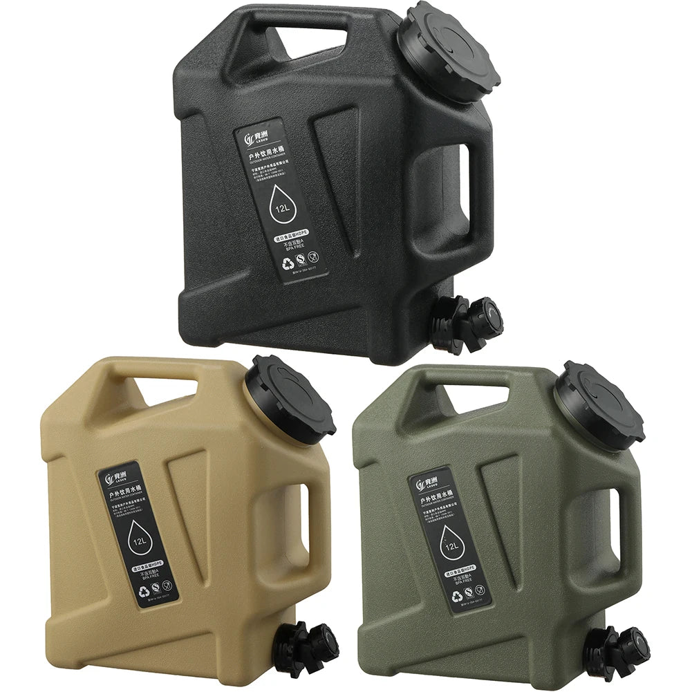 APWIKOGER Camping Water Container Storage Carrier Outdoor Hiking