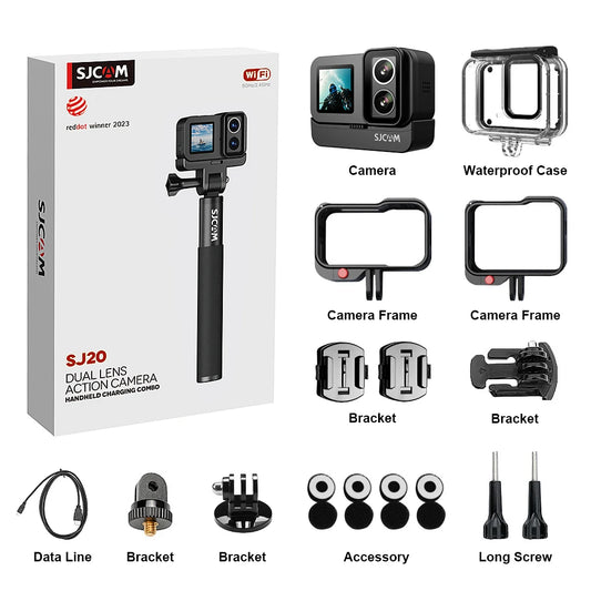 SJCAM SJ20 4K Action Camera With 5G WiFi Stabilizer