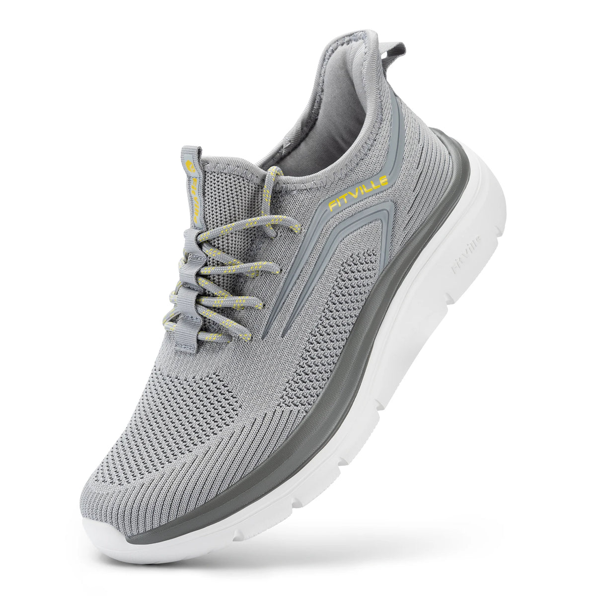 Fitville Cloud Strider Vibes Mens Cushioned Running Sneakers