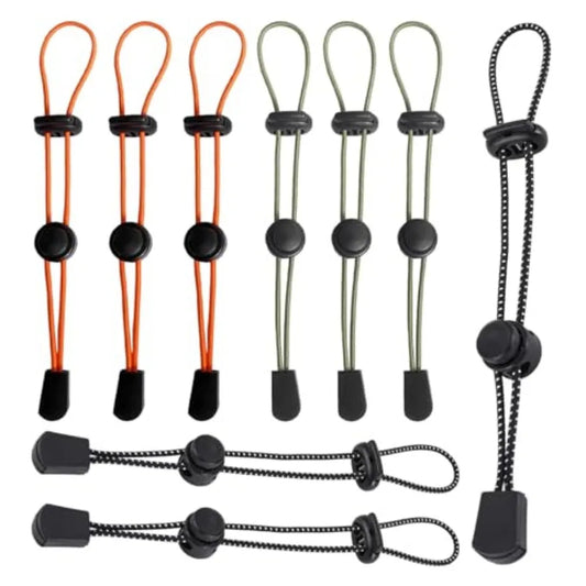 9Pcs Elastic Rope Fasteners For Backpack Gear Trekking Poles