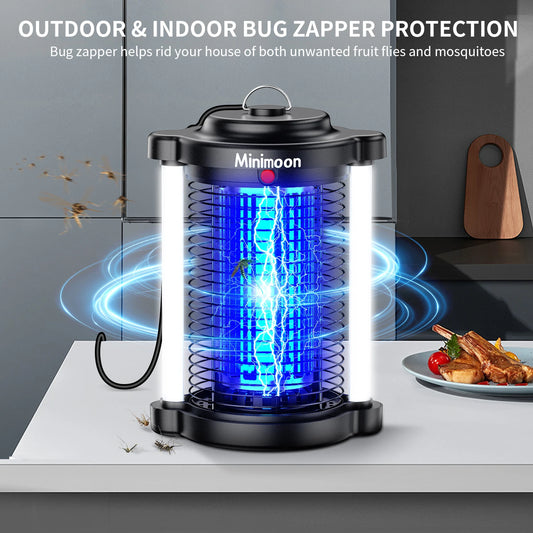 Bug Zapper Outdoor Mosquito Zapper With Led Light 4200V 15W