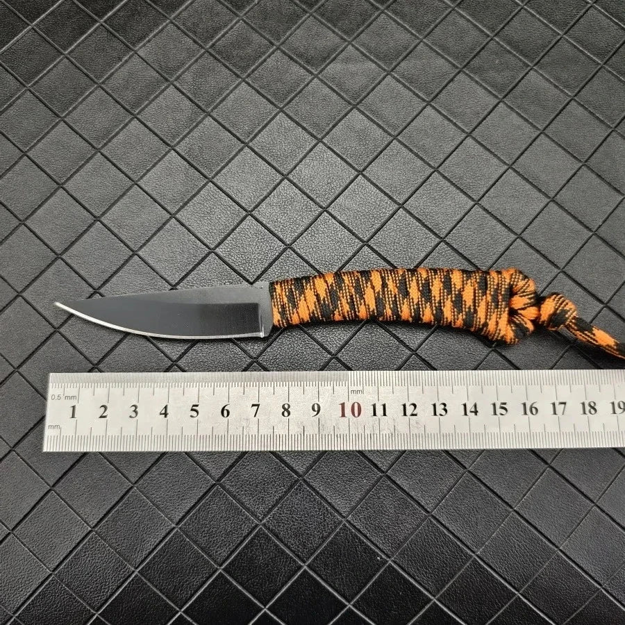 DIY Supplies Outdoor Hunting Knife With Sheath MKC 440C Blade