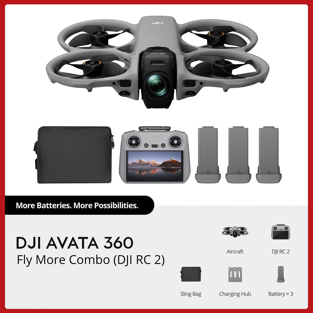 DJI Avata 360 Drone With 8K Imaging For FPV Aerial