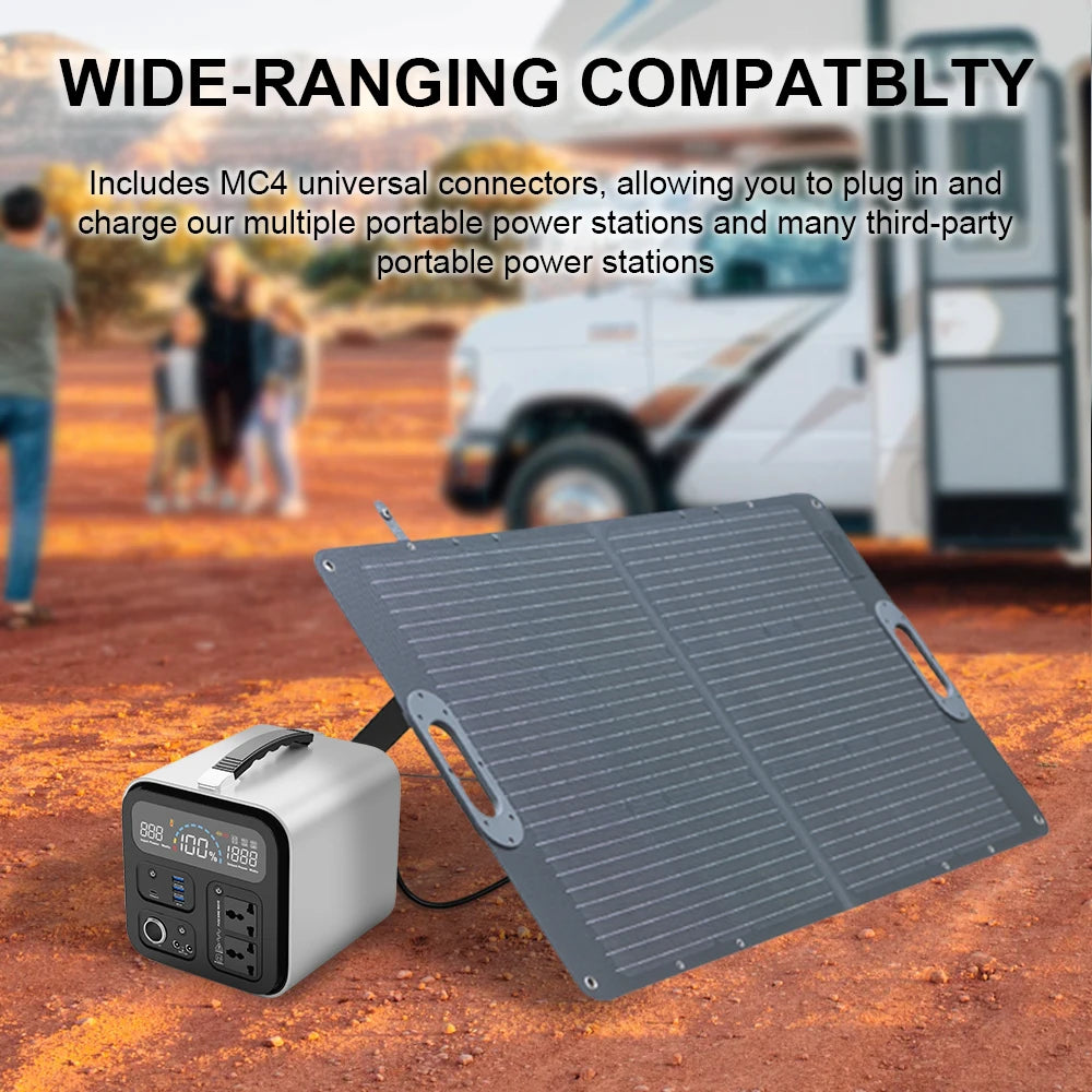 Ctolity Foldable Flexible Monocrystalline Solar Panel