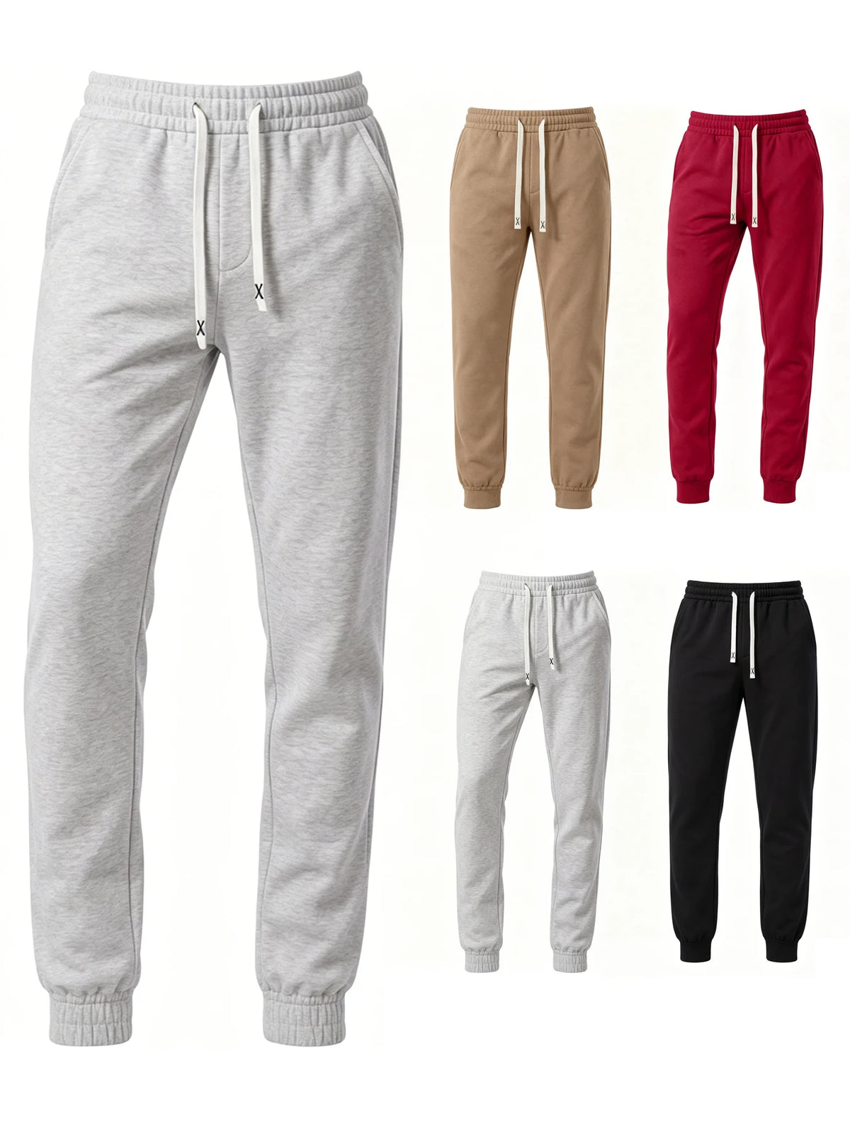 Winthunder Men's Casual Fitness Ankle-Length Pants